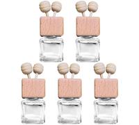 Alipis 5Pcs Refillable Compact Aroma Diffuser Fragrance Bottle for Car and Home Daily Use Essential Oil Perfume Diffuser Keep Air Fresh and Stress