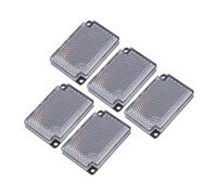 Alipis 5pcs Retro Reflective Sensor Reflector Panel for Photoelectric Systems, Honeycomb Structure, Polarized Photoelectric Accessory for Outdoor Security and Industrial Use