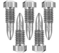 Alipis 5pcs Silver Metal Saxophone Repair Kit Instrument Replacement Parts for Professional Saxophone Players Restore Normal Work and Maintenance