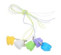 Alipis 5pcs Teeth Box Plastic Tooth Storage Box Keepsake Organizer Necklace Holder for Boys and Girls