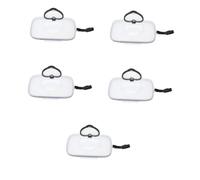 Alipis 5pcs Wipes Dispenser Wipe Holder Refillable Tissue Box for Bathroom Use Keeps Storage Case for Newborn Essentials and Car Travel Accessories