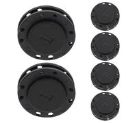 Alipis 6 Pairs Clothes Sewing Snaps Magnetic Buttons for Coat Black Nylon Magnet Firm Fixation Easy to Sew Suitable for DIY Tailor Sewing Crafts