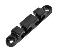 Alipis 6 String Electric Bass Guitar String Retainer Guide Metal 6-string Tree Buckle with Mounting Screws for Improved String Stability Suitable for Electric Bass Players