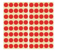 Alipis 60 Sheets Red Serrated Edge Embossing Seal Stickers 45mm Round Self-Adhesive Certificate Labels for Awards and Diplomas Office Use