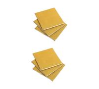 Alipis 600 PCS Gold Aluminum Foil Wrappers for DIY Chocolate Candy Wrapping Flexible and Elegant Tin Foil Squares for Wedding Party and Festive Holiday Packaging