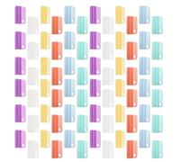 Alipis 60pcs Hanging File Folder Plastic Index Tabs with Secure Attachment Design for Visually Appealing Organization, Labels for Quick Identification in Project Files and Archive Rooms