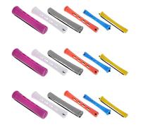 Alipis 60pcs Professional Hair Curling Iron Set Cold Wave Perm Rollers Kit Hair Curling Rollers Multi Plastic Rods for Women Perming Kit and DIY