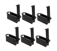 Alipis 6pcs Battery Box Case for Guitar and Bass Pickups Active Pickup Battery Holder Guitar Parts and Accessories