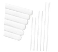 Alipis 6pcs Borosilicate Glass Stir Sticks for Laboratory Use Round-end Solid Stirring Rods Resistant to Acids and Organic Solvents and Easy to Clean for Science Experiments and