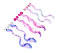 Alipis 6pcs Bow-Knot Hair Barrettes Set Shiny Finish, Girly Duckbill Clips for Braided Wigs, Includes Silver, Pink, and Rose Red Colors, Suitable for Styling and Hair Accessories