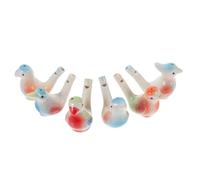 Alipis 6pcs Ceramic Bird Whistles for Fun Water Bird Early Learning Musical Instruments Charming Decorative Whistle Boys