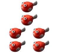 Alipis 6pcs Ceramic Chopsticks Holder Chopsticks Rack Japanese Style Rest for Kitchen Dining Table