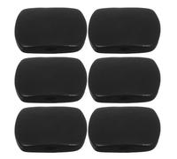 Alipis 6Pcs Ebony Square Guitar Tuning Peg Buttons Classic Retro Design High-precision Machine Heads Replacement for Acoustic and Classical Guitars Peg Grip for Stable String Tuning