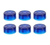 Alipis 6pcs Effector Foot Cap Plastic Guitar Stomp Knobs in Guitar Pedal Caps for Electric for Musician Equipment and Pedal Covers