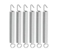 Alipis 6pcs Electric Guitar Tremolo Springs Set, Nickel-clad Iron Material with High Elasticity and Lightweight Design, Suitable for Silver Electric Guitar Tremolo Stabilizer