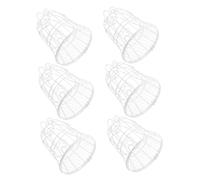 Alipis 6Pcs European Style Hollow Birdcage Wedding Candy Box Treat Container for Parties Packaging for Sweets and Weddings and Events