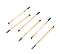 Alipis 6pcs Eyebrow Angled Eye Brow Spoolie Birthday Makeup Tools for Boys and Girls Eyelash Brush