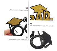 Alipis 6Pcs Graduation Party Photo Glasses Props Theme Decorative Eyewear for Prom Celebration with Unique Design for Fun Photos and Festive Atmosphere