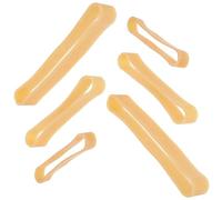 Alipis 6pcs High Elastic Rubber Strap Bands for Pottery Molds Stretch Mold Fixing Belts for Plaster Wood Plastic DIY Crafting Assorted