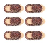 Alipis 6Pcs Leopard Style Webcam Covers Laptop Tablet Camera Privacy Protector Anti-Peeping Camera Safety Stickers for Online Meetings and Remote Work