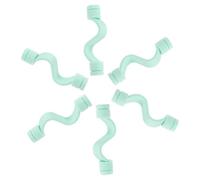 Alipis 6pcs Magnetic Washing Machine Door Holders with Plastic Material Easy Installation and Silent Operation Flexible Washer Door Stoppers for Front Load Washers and Prevent Odors