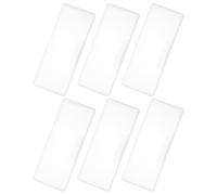 Alipis 6pcs Manicure Tool Storage Box for Organizing Nail Accessories and Clippers, Compact Plastic Organizer for DIY Art and Personal Use the Go, 7.5x3 Inch