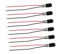 Alipis 6pcs Momentary Push Button Switches with Pre-wired Self-resetting Design Automotive Replacement Electric Switches for Car Boat Industrial Equipment Reliable Performance