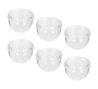 Alipis 6pcs Plastic Tube Stoppers for Hamster and Guinea Pig Cages, Universal Fit Lightweight End Caps for External Tunnel Connections, Portable Accessories for Traveling and Outdoor Use