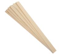 Alipis 6pcs Pottery Clay Rolling Mud Wood Strips Guide Sticks Set with 3mm, 5mm 7mm Thickness for Clay Craft Making Supplies and Daily Household Ceramic Tools