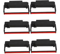Alipis 6pcs Printer Ink Ribbon Cases for Cash Registers Replacement Compatible with Uc Black Red Color Printer Ribbon Holders Easy to Install