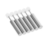 Alipis 6Pcs Soft Close Trash Can Damper Piston Replacement Parts for Waste Bins Steel Nylon Smooth Closing Mechanism for Kitchen Bathroom Office Use
