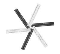 Alipis 6pcs Thumb Piano Scale Labels Musical Note Decals Kalimba Introductory Labels Piano Scale Decals