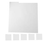 Alipis 6pcs Vinyl Record Dividers Shelf Organizers Flexible Configuration Easy to Clean No Tools Required for Home Office Book and File Sorting