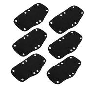 Alipis 6pcs Washable Hard Hat Sweatband Replacement Soft Helmet Liner Sweat Bands for Welding Helmets Construction Safety Hard Hats Breathable Comfortable Cotton Pads