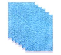 Alipis 6pcs Water Stickers Ripple Water Effect Sheet Self Adhesive Sticker for Micro Landscape Diorama Scene DIY Craft Projects Train Model Lakes No 06