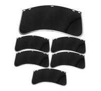 Alipis 6pcs Welding Protective Cover Replacement Lens Clear Safety Visor High-temperature Resistant Shield for Welding Grinding Cutting DIY Helmet