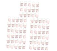 Alipis 75pcs Rattan Woven Mini Baskets for Flowers Rustic Portable Storage Baskets Decorative for Home Decor and Photography Props