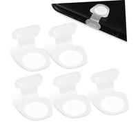 Alipis 8 Pcs Silicone Type-c USB C Cover Plugs Luminous Dustproof Caps for Type C Phones Small Flat Design Protects Charging Ports From Dirt and Lint Glow in Dark for Easy Night Use