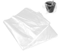 Alipis 80pcs Disposable Foot Soaking Bags for Foot Baths Plastic Spa Pedicure Liners Easy to Use and Store from Dirt for Family and Spa Use