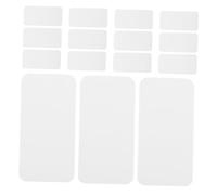 Alipis 80pcs Insect Specimen Display Boards Thick Rounded Corners Science Lab Tools for Micro Specimens Precise Positioning Teaching Experiment Preservation