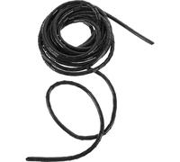 Alipis 8m Black Pe Spiral Cable Management Sleeve Cord Wrap for Home and Factory Use, Multipurpose and Easy to Wrap and Unwrap Cable Organizer for Wire Management