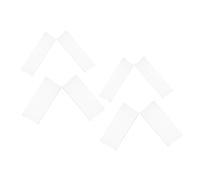 Alipis 8pcs Clear Plastic Shelf Dividers Shape Organizers for Supermarket and Convenience Store Shelves Transparent Multipurpose Separators for Underbed Storage and Commodity