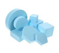 Alipis 8pcs Foam Cube Photography Props Multi-purpose Simple Geometric Shape Delicate Design Convenient to Carry Or Place for Jewelry Photography