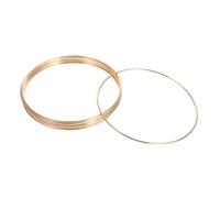 Alipis 8pcs Metal Rings for Macrame DIY Crafting Iron Dreamcatcher Hoops for Wall Hangings Floral Wreath Making Round Wire Circles for Home Decor Projects
