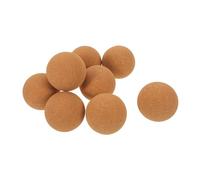 Alipis 8pcs Natural Wood Cork Stoppers for Wine Whiskey Bottles Airtight Round Decanter Plug Replacement Smooth Polished Sealing Corks for Glass Jugs Carafes Versatile Craft and Storage
