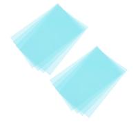 Alipis 8pcs Refrigerator Mats EVA Anti Skid Shelf Liners for Wardrobes Blue
