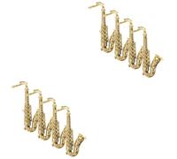 Alipis 8pcs Saxophone Model for Boys and Girls Realistic Plastic Instrument for Play
