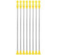 Alipis 8pcs Stainless Steel Sprayer Wand Set with Plastic Handles, Extendable and Easy to Use, for Garden and Agricultural Spraying, Sturdy Replacement Sprayer Poles for