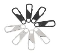 Alipis 8pcs Zipper Pulls Zipper Heads Alloy Replacement Sturdy Sturdy Reusable Tabs for DIY Clothing Projects Wallets Pencil Bags