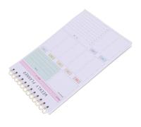 Alipis A5 Spiral Weekly Planner Notebook with Cover, 104 Pages Undated Vertical Layout, Student Organizer Notepad for Weekly Scheduling and Project Planning